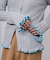RUFFLED KNIT CARDIGAN