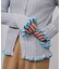 RUFFLED KNIT CARDIGAN