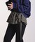 CHECK FRILL SKIRT