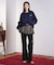 CHECK FRILL SKIRT