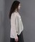 Straw yarn cardigan