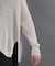 Straw yarn cardigan