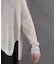 Straw yarn cardigan