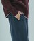 DRAWSTRING HEM BOA PANTS