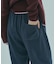DRAWSTRING HEM BOA PANTS