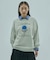ROSE PRINT L/S SWEAT