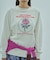 ROSE PRINT L/S SWEAT