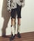 LAME KNIT HALF PANTS