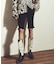 LAME KNIT HALF PANTS