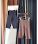 LAME KNIT HALF PANTS