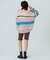 LAME KNIT HALF PANTS