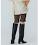 LAME KNIT HALF PANTS
