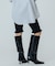 LAME KNIT HALF PANTS