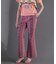 JACQUARD FLARE PANTS