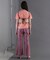 JACQUARD FLARE PANTS