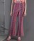 JACQUARD FLARE PANTS