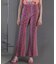 JACQUARD FLARE PANTS