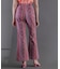 JACQUARD FLARE PANTS