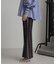 JACQUARD FLARE PANTS