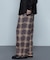 CHECK EASY PANTS