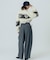 TUCK BARREL PANTS
