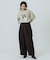 TUCK BARREL PANTS