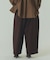TUCK BARREL PANTS