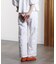 3D FLORAL EMBROIDERY PANTS
