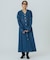 DENIM VOLUME SLEEVE DRESS