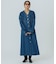 DENIM VOLUME SLEEVE DRESS