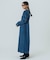 DENIM VOLUME SLEEVE DRESS