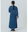 DENIM VOLUME SLEEVE DRESS