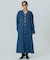 DENIM VOLUME SLEEVE DRESS