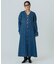 DENIM VOLUME SLEEVE DRESS