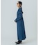 DENIM VOLUME SLEEVE DRESS