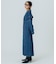 DENIM VOLUME SLEEVE DRESS
