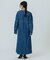 DENIM VOLUME SLEEVE DRESS