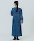 DENIM VOLUME SLEEVE DRESS