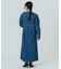 DENIM VOLUME SLEEVE DRESS