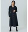 DENIM VOLUME SLEEVE DRESS