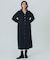 DENIM VOLUME SLEEVE DRESS