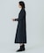 DENIM VOLUME SLEEVE DRESS