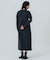 DENIM VOLUME SLEEVE DRESS