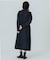 DENIM VOLUME SLEEVE DRESS