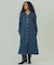 DENIM VOLUME SLEEVE DRESS