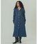 DENIM VOLUME SLEEVE DRESS