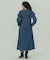 DENIM VOLUME SLEEVE DRESS