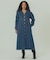 DENIM VOLUME SLEEVE DRESS