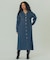 DENIM VOLUME SLEEVE DRESS