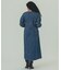 DENIM VOLUME SLEEVE DRESS